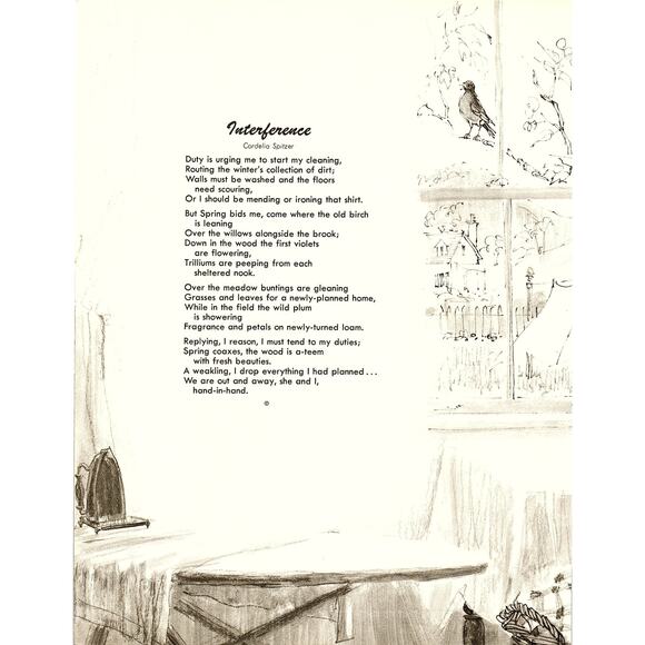 None and/or Unknown | Other | Interference Cordelia Spitzer 97s Poem ...